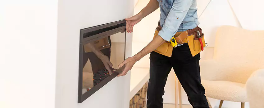 Metal Fireplace Installation in Atlantic City, New Jersey