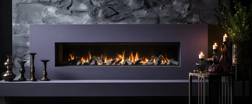 Ember Bed for Ventless Gas Fireplace in Atlantic City, NJ