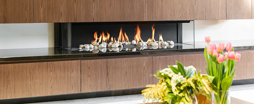 Double-height Fireplace Design Refurbishment in Atlantic City, New Jersey