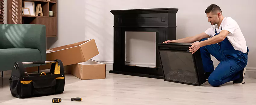 Old Rusted Metal Fireplace Repair And Replacement in Atlantic City, NJ